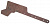 Головка (пята) ножа жатки (СК-5М)  Р 167.10.100