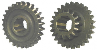 Блок (z1=27, z2=15, m=5) шестерен 2-й и 3-й передач (ДОН-1500)  3518020-46013